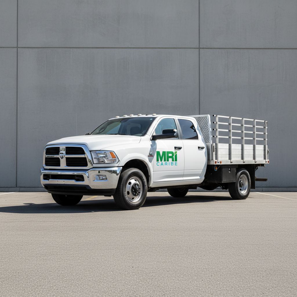 RAM 3500 con caja de servicio — MRI Caribe